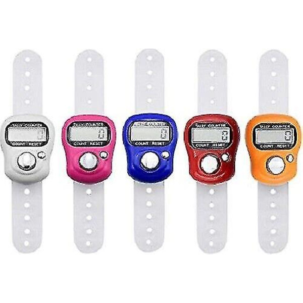 Finger Ring Digital Tasbeeh Tasbih Tally Counter Timer Religiös Stickning Rad WUy