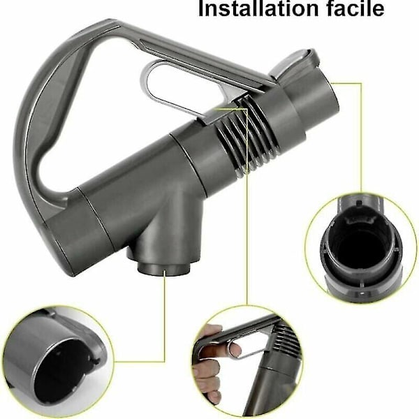 Håndtag Kompatibel Med Dyson Dc29 Dc33c Dc37 Dc19 Dc23 Dc26 Dc32 Dc36 Dc48 Dc52 Stykke Aftagelig 917276-01 Erstatningshåndtag Håndtag Udskiftning Cisea Vac