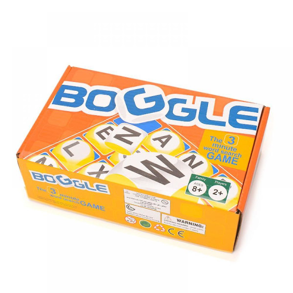 Boggle Word Link -noppapeli – Lomahaaste: 3 minuutin sananmetsästys yhteensopivat lapset – Hauskaa työpöytäpulmapeliä
