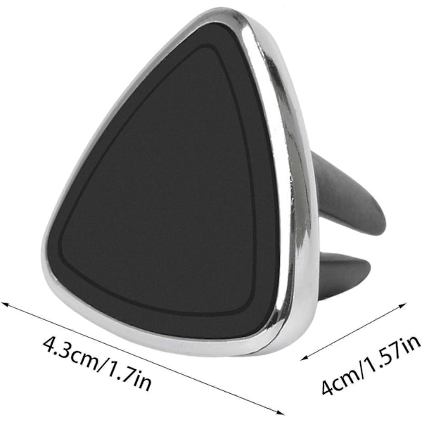 Magnetisk telefon för ventilationsgaller | Handsfree mobiltelefon för bil - halkfri biltelefon för vagga
