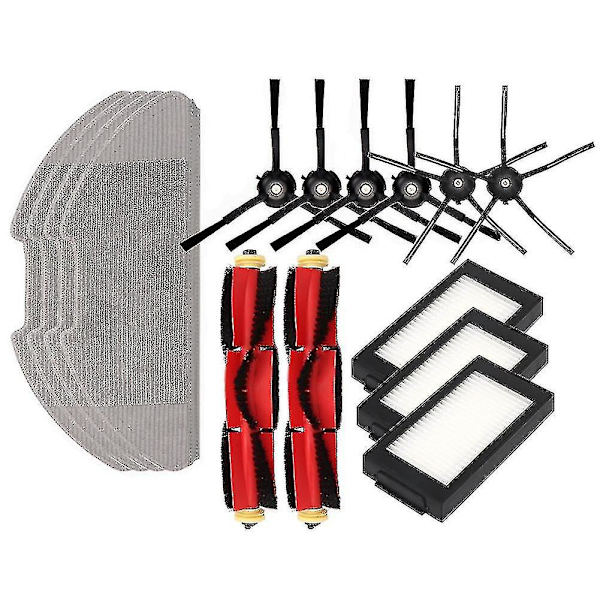 15 stk. kompatible tilbehør til Xiaomi Sweeping And Mopping Robot Pro