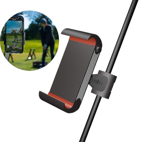 Golf Swing Recorder Holder Mobiltelefon Clip Holder Trainer Practice Treningshjelp Ny Golf Sport Tilbehør