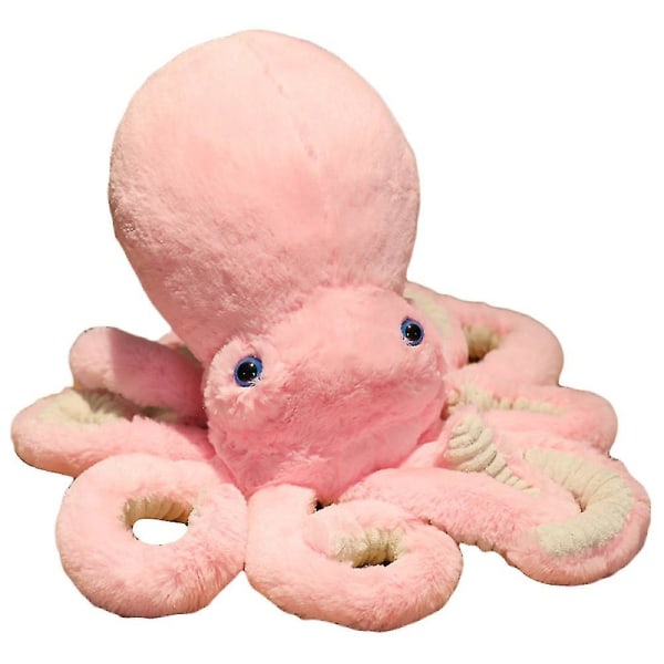 Kid Lovely Octopus utstoppet dukke plysj leketøy for barnas dag (rosa)