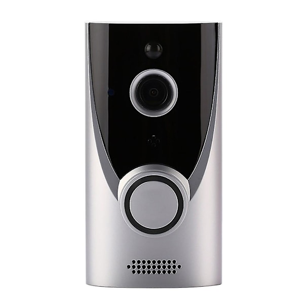 Hem WiFi Smart Trådlös Säkerhetsdörrklocka Visuell Intercom Inspelningsvideopaket