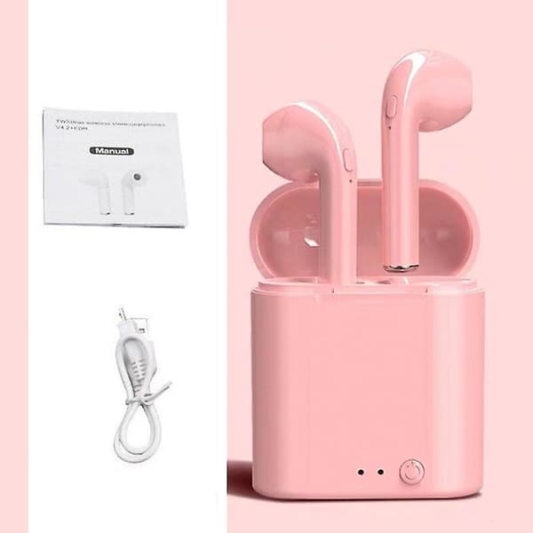 Earphone Mini Trådlöst Bluetooth Headset 5.0 Binauralt Sport Bluetooth Headset Mini Laddningsfack TWS