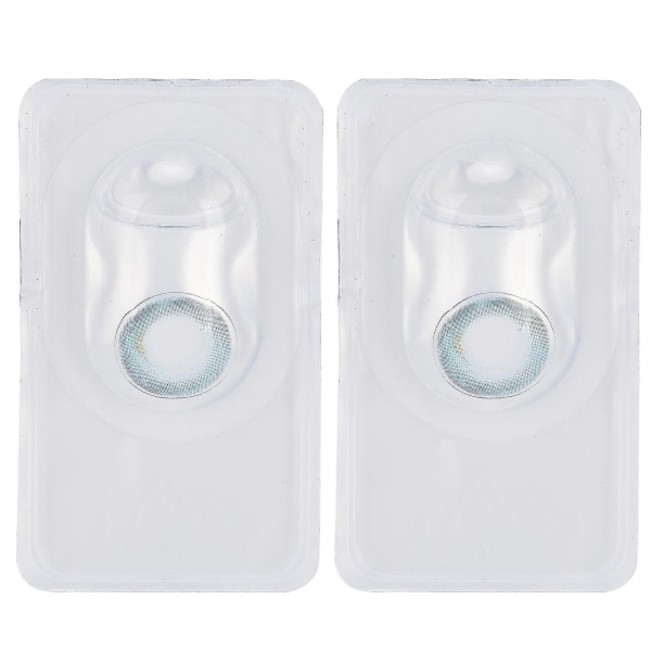 14 mm blå Cosplay färgkontaktlinser från MRS.H - Set med 2, 0 dioptrier