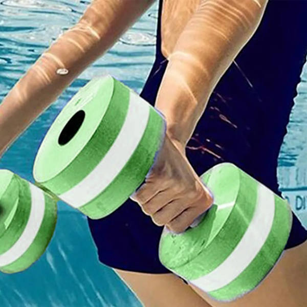 Hantlar för vattengympa, skumhantlar för vattenträning i poolen