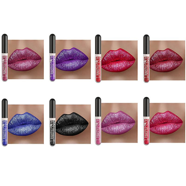 Nye 12 farger settrue Makeup Lipsliplinerpencilcosmeticeyeeliner Lipliners