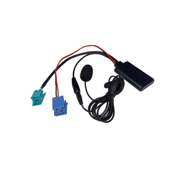 Bil Bluetooth 5.0 extrakabel mikrofonadapter kompatibel med Renault 05-2011AUX Bluetooth radio