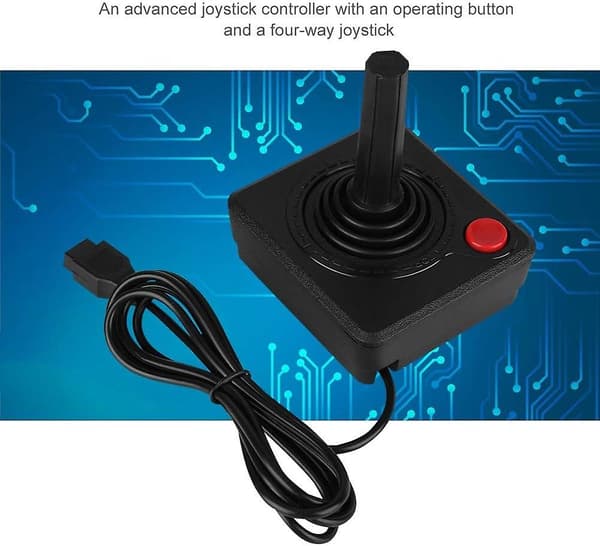 Retro klassisk 3d analog joystick-kontroller spelkontroll för Atari 2600
