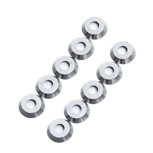 10 stk Diameter 12mm Rund Karbidskjær Insert Passer Til Ci3 Dreiebenk