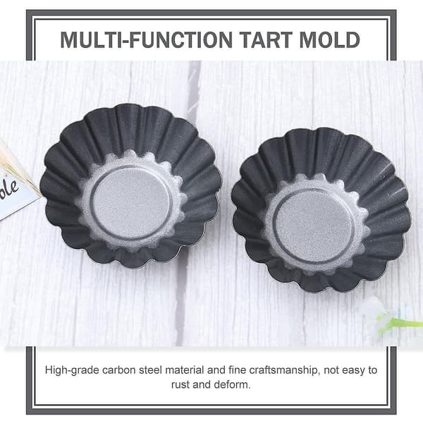 15 st Non-stick Puddingformar Multifunktionella Bakformar Hushålls Muffinsformar Baktillbehör