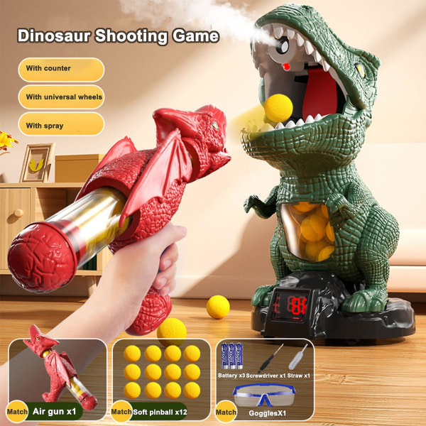 Dinosaur skyte leker for barn