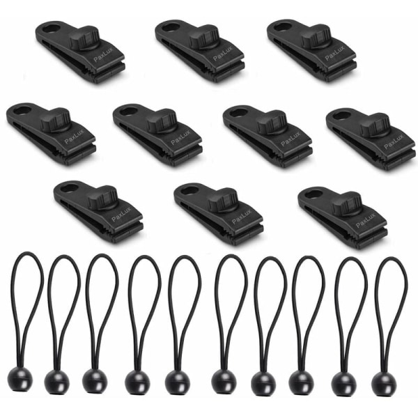 10-pack presenning bungee-snöre bungee-snöre för tält, filtar, markiser