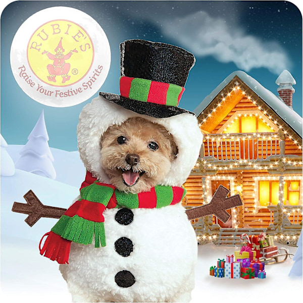 Jultomte Snögubbe Husdjursdräkt$hund Snögubbe Dräkt$hund Julkläder Semester Hund Katt Husdjur(lämplig För Husdjur Inom 4 Kg)