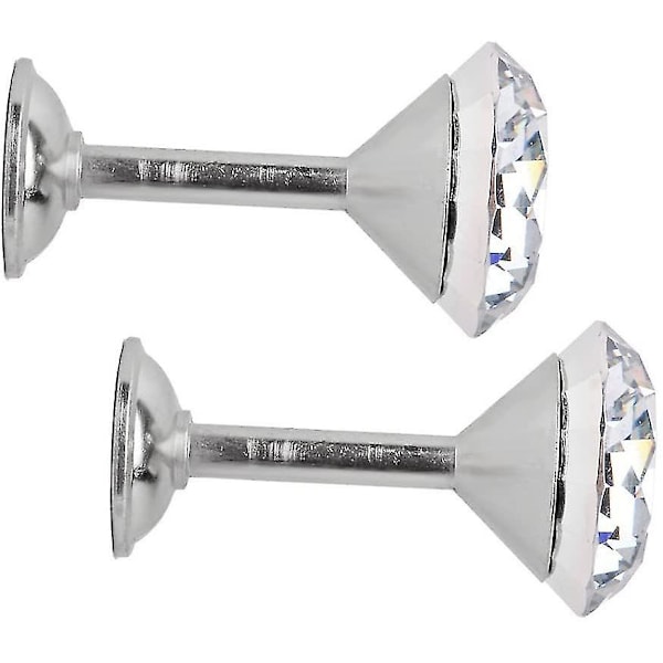 2 st diamant gardin draperidraperi upphängningskrok dörr vägg tofs krok vägg upphängningskrok gardin krok tofs handdukshängare
