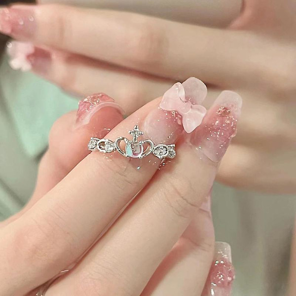WABJTAMFlash Crown Open Ring