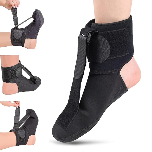 Plantar Fasciitis Nattskena strumpa, Mjuk Plantar Fascia-bygel för sömn, Achilles-tendonit, Fotfall, hälsmärta (stor)