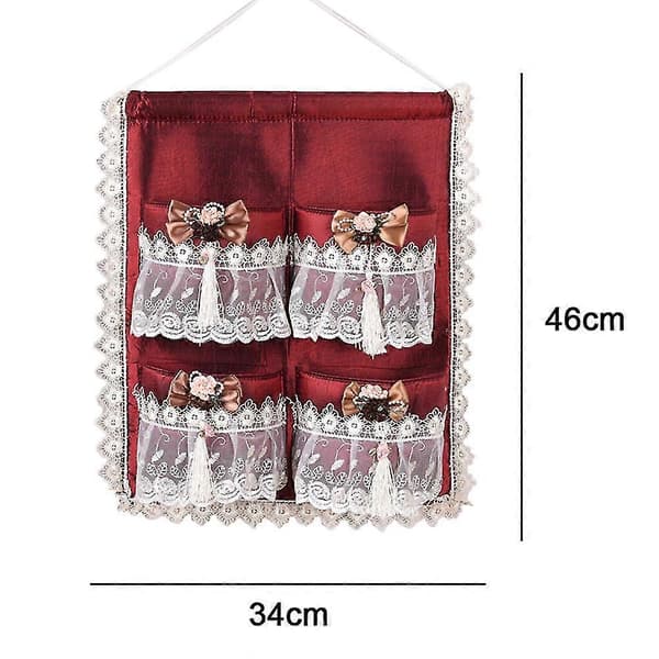 Hängande förvaringsväskor Väggmonterad förvaringsväska Polyester