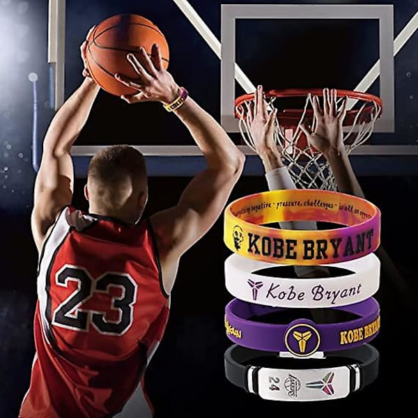 Basketball Armbånd Armbånd Signatur Sport Silikone Justerbar Armbånd Hukommelsesgave