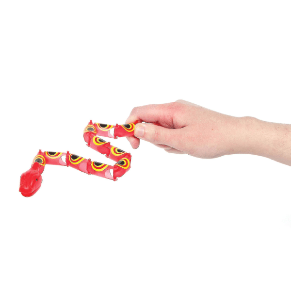 Jointed Wiggly Snakes Perfekte gaver til børn at lege med (pakke med 8)