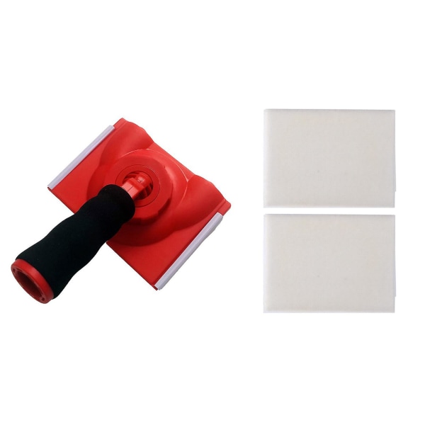 Profesjonell lateksmalingskantbørster multifunksjonell vegg-takhjørnemaling Pensel fargeseparator trimmerverktøy（B）