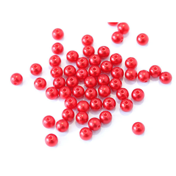 600st 15 färger runda pärlor - DIY - 10mm - Hål: 1mm