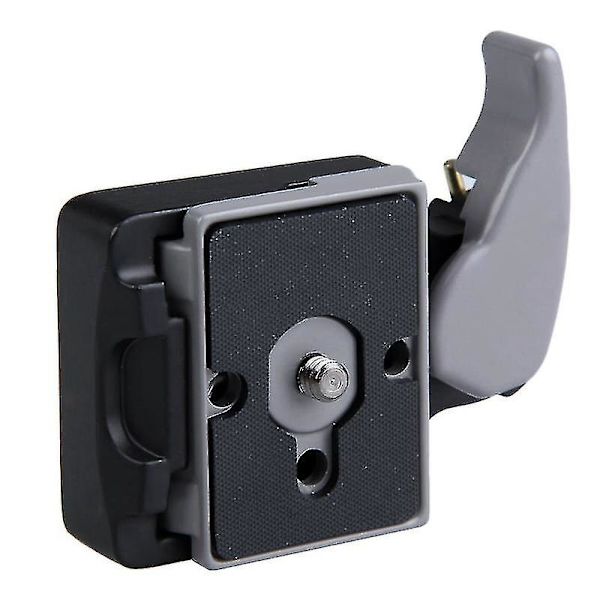 Snabbkoppling klämadapter + Snabbkopplingsplatta kompatibel med Manfrotto 200pl-14 Compat platta