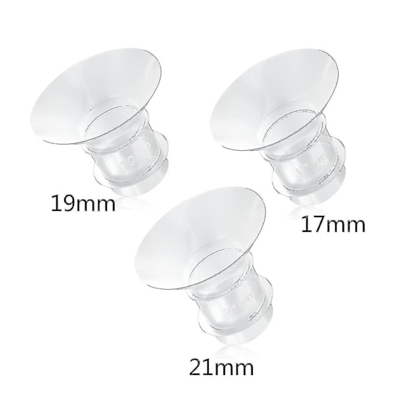 17mm/19mm/21mm flangeindsats kompatibel med Medela / Willow / Tsrete / Momcozy S9 S10 S12 Hhh