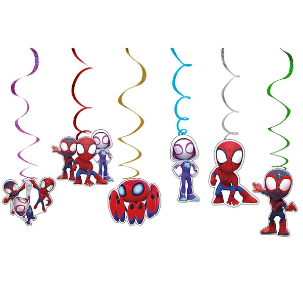 Spiderman och hans fantastiska vänner Festdekorationer Ballonger Banner Set