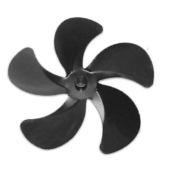 Ny varmluftsventilator Pejs Ventilator Blad Af Ventilator Brændende Trækasse