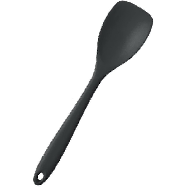 Silikonspatel, sked, hög värmetålig upp till 680 grader F, hygienisk design i ett stycke, non-stick gummiköksredskap