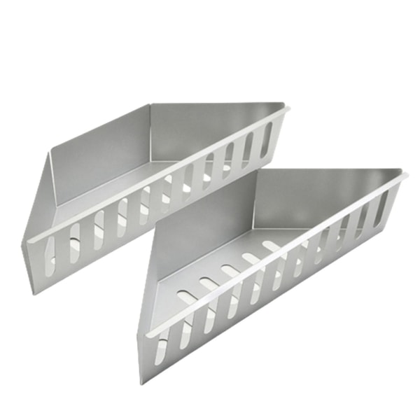 Galvanisert aluminiumskurv for bakeverktøy for utendørs grilling (2 stk)