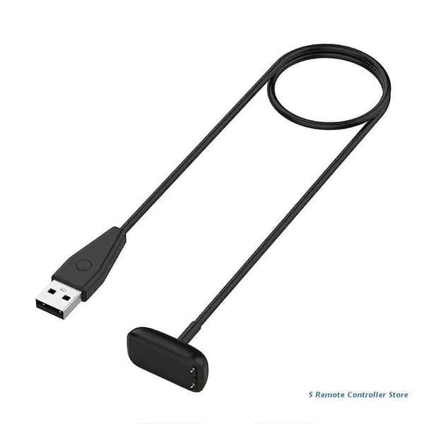 USB-laderkabel Fitbit Charge 5 6 fitbit Luxe Tracker erstatningsmagnetisk ladeadapter kompatibel med Fit bit Charge 5 6（100cm C5）