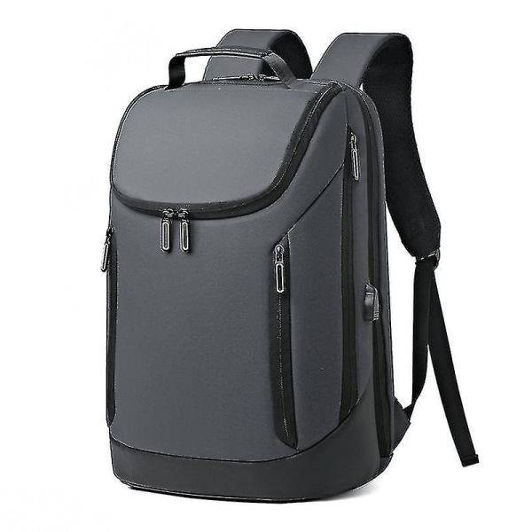 Business Smart rygsæk Vandtæt pasform 15,6 tommer bærbar rygsæk med USB-opladningsport