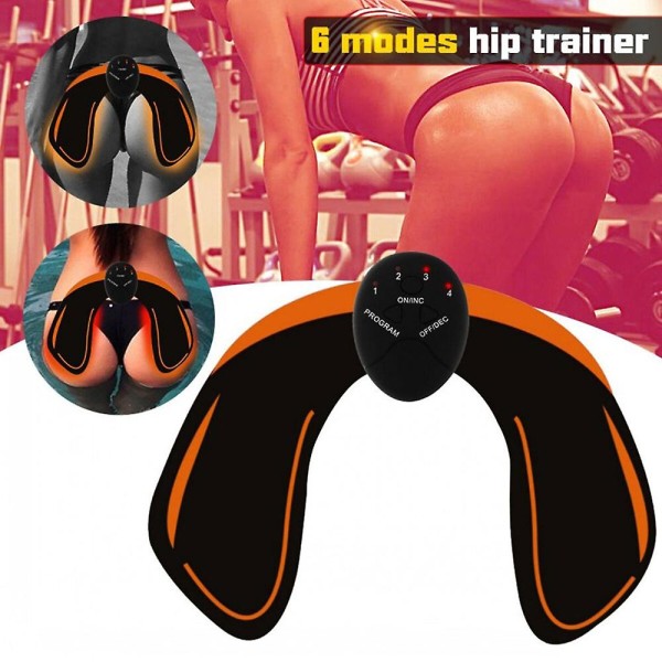 Butt Toner Höfter ABS Trainer Muskel Fitness Stimulator Enhancer Träningsutrustning för hemträning (uppladdningsbar)