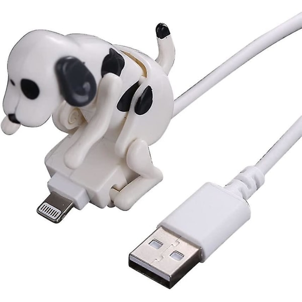 Smarttelefonkabellader, USB-ladekabel for løse hunder, USB-dataoverføring hurtigladerkabel Flere størrelser tilgjengelig (for Type-C, Hvit)
