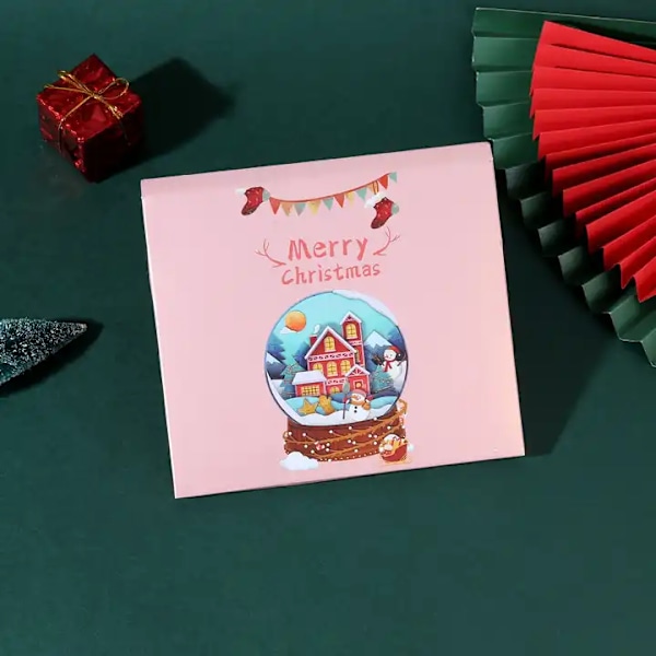 Julsmys Smycken Gåva Nedräkningskalender Advent DIY Armband Blind Box Roséguld