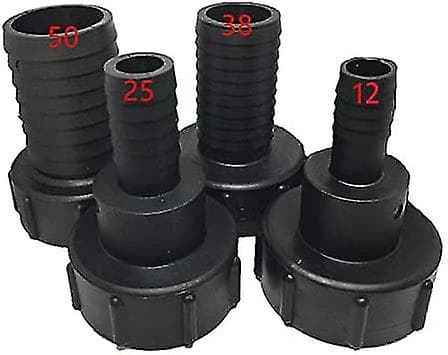 1000l Ibc 12mm, 25mm, 38mm, 50mm Vattenslangadapter