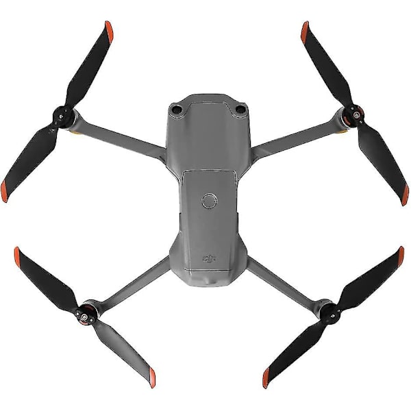 (4 par apelsin) Dji Mavic Air 2/mavic Air 2s Uav Prop Lågbruspropeller Snabbfrigöringspropeller Tillbehör Blad Färgad Uav Propellerblad
