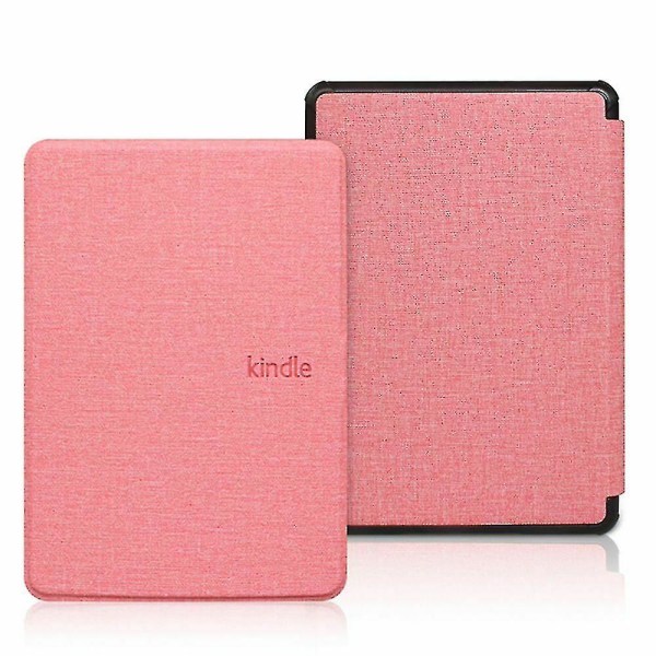 6,8 tommers Smart Cover Folio-deksel for Kindle Paperwhite 5 11. generasjon 2021 (rosa)