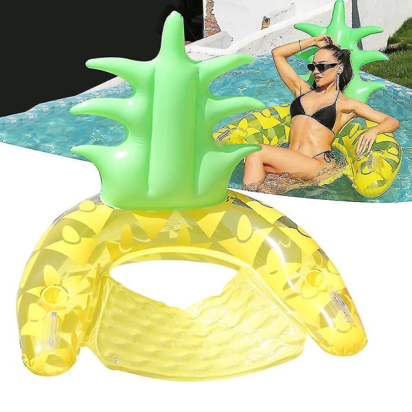 Flytende seng vannstol Oppblåsbart svømmebasseng Pineapple Poolmaster [gratis frakt]