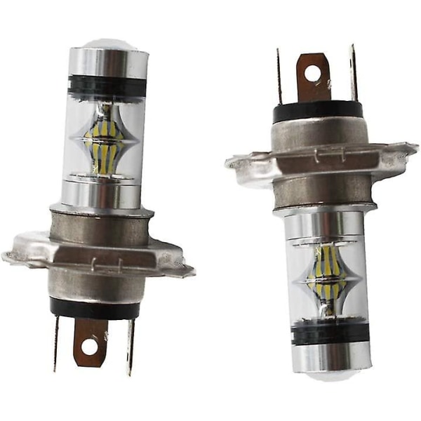 100w Valkoinen Led-ajovalopolttimo H4 Yamaha Yzf R6 1999-2002 Polttimo
