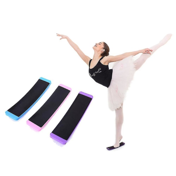 Dansbräda, balett konståkning träningsmaterial för dansare Spin Turning Board Nylon Balett Turnboard（lila）