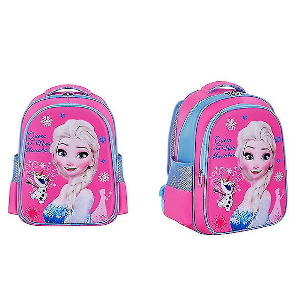 Frossen Unicorn Trykt Ryggsekk for Jenter - Skolesekk - Gaver Wzx