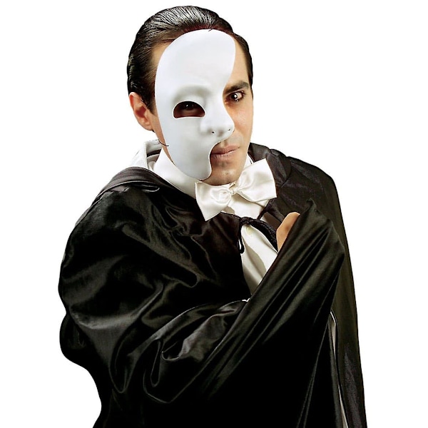 Halvmask för vuxna spöken Halloween