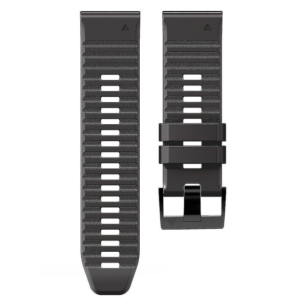 Silikonklockarmband för Garmin Fenix 7/7x/6/6x/5/5x 22mm