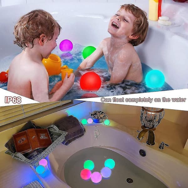 Led Spa Lys, Vandtæt Flydende Pool Lys, Farveskiftende