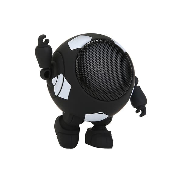 Bluetooth-robot-högtalare söt bärbar liten stål Bluetooth-ljud trådlös