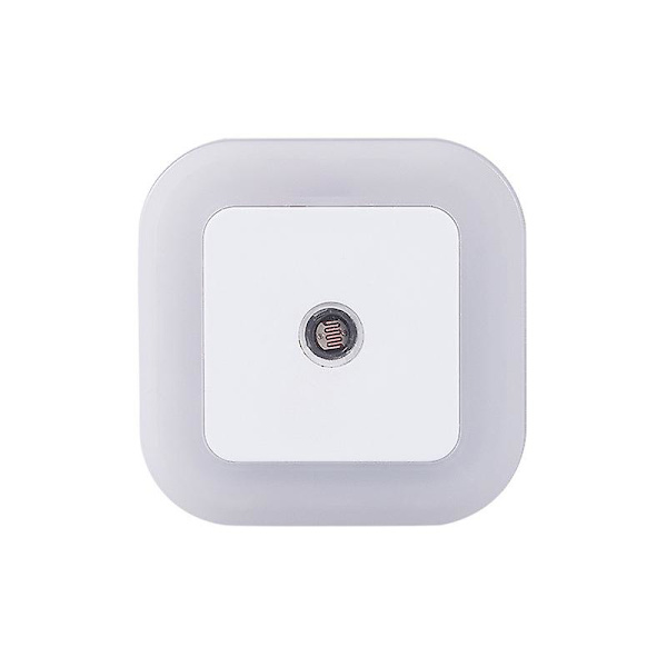 WABJTAMLED Nattlampa, Plug-in [6 Pack] Super Smart Dusk to Dawn Sensor, Nattlampor Lämpliga för Sovrum, Badrum, Toalett, Trappor, Kök, Hallwa